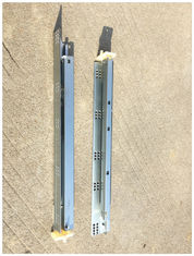1.4 * 1.4mm Undermount Drawer Slides, Lemari Dapur Drawer Slides Push To Open
